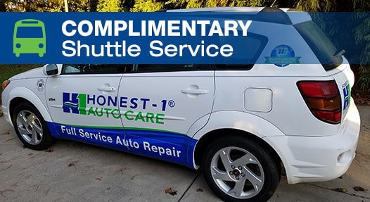 Complimentary Local Shuttle Service | Honest-1 Auto Care Tyler